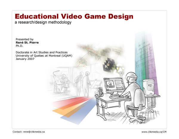Exemples de jeux vidéo éducatifs/educational video games